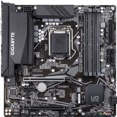 Placa de baza GIGABYTE Z490M, 4*DDR4, PCIE 3.0, 6*SATA, HDMI, Display Port, Socket LGA 1200